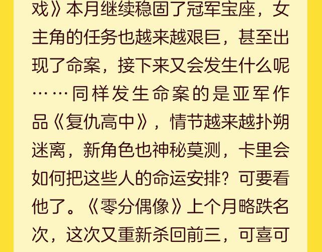 11月榜单 整容游戏vs复仇高中，谁夺冠军？(1/2)-第5话