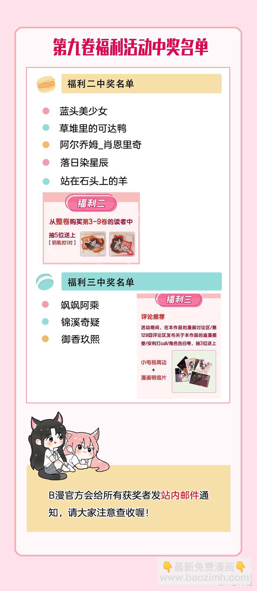 133 做我的甜点（内含中奖名单）-第135话