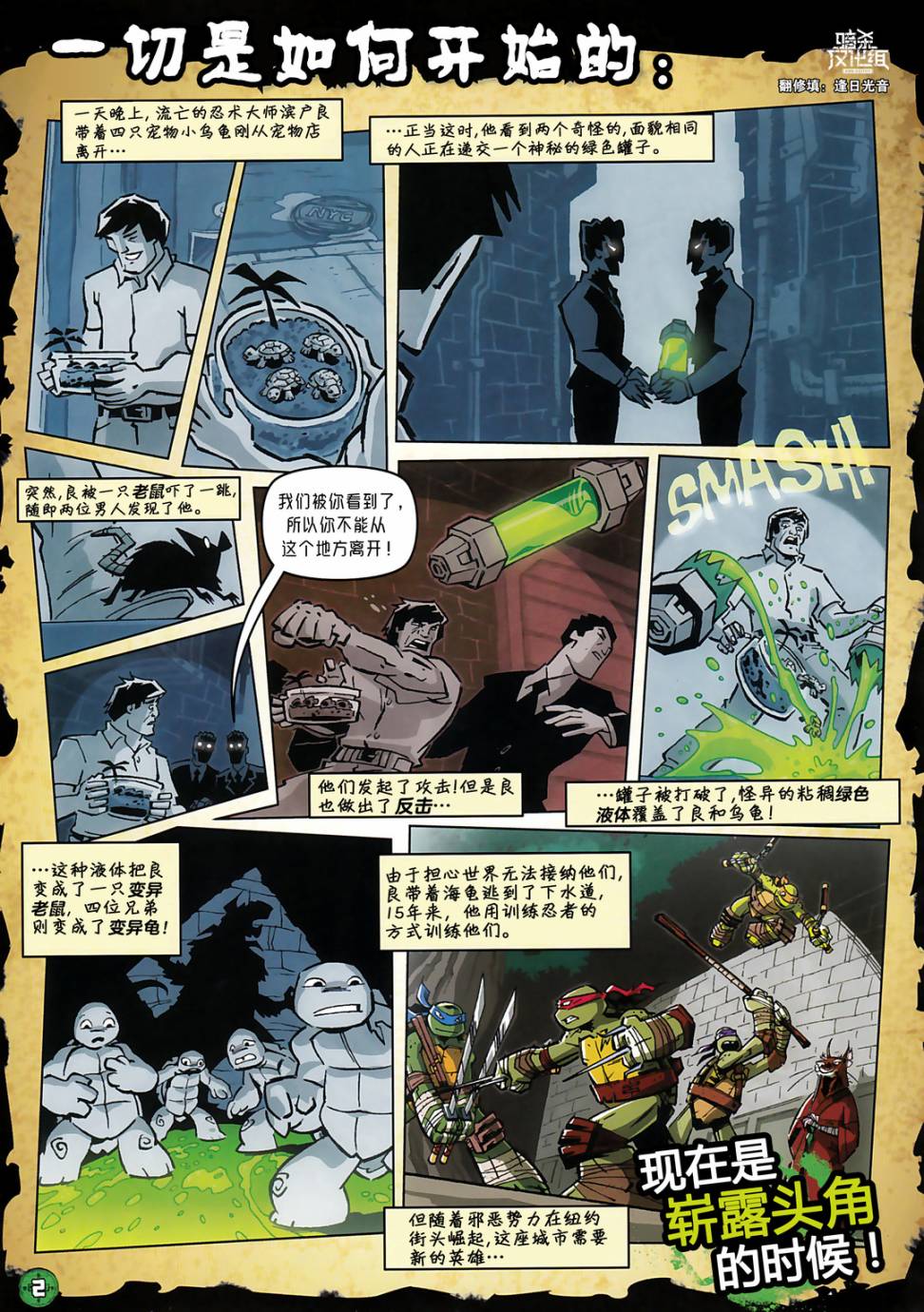 忍者神龟2012：UK杂志配套漫画 - 第11卷 - 2