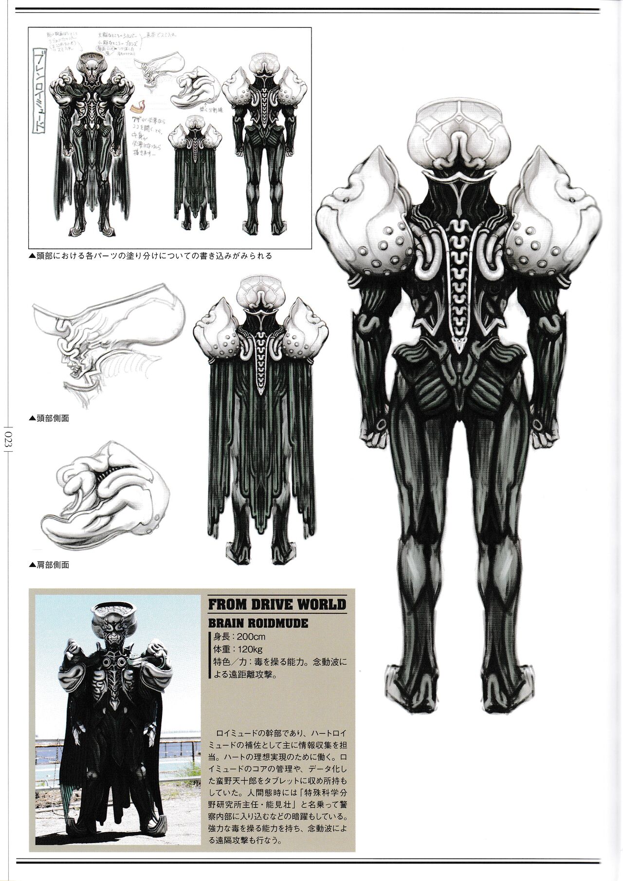 ROIDMUDE Takayuki Takeya Kamen Rider Drive Design Works - 全一卷(1/3) - 6