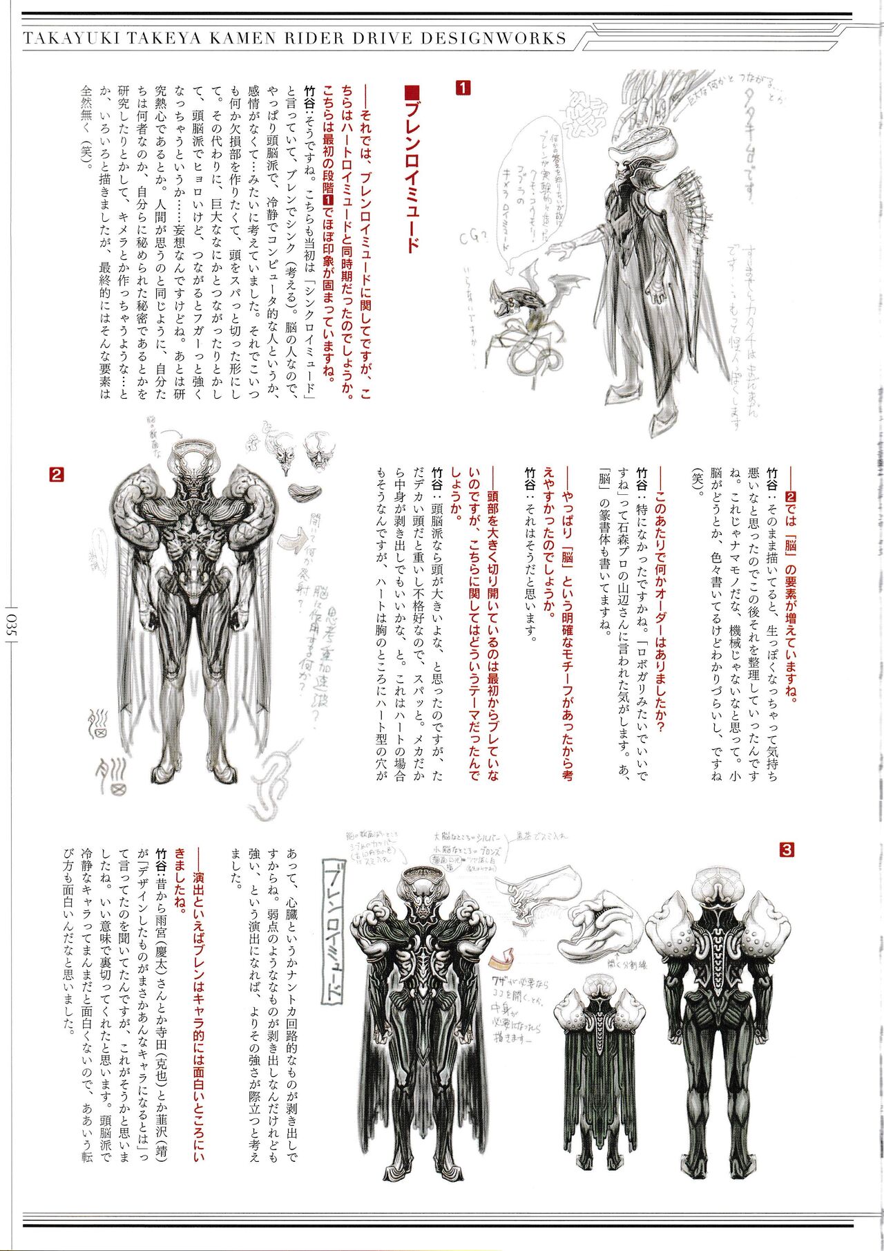 ROIDMUDE Takayuki Takeya Kamen Rider Drive Design Works - 全一卷(1/3) - 2