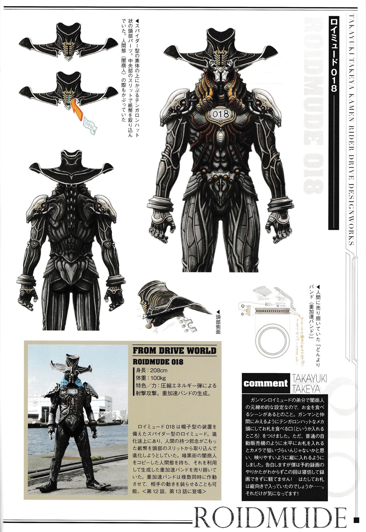 ROIDMUDE Takayuki Takeya Kamen Rider Drive Design Works - 全一卷(2/3) - 5