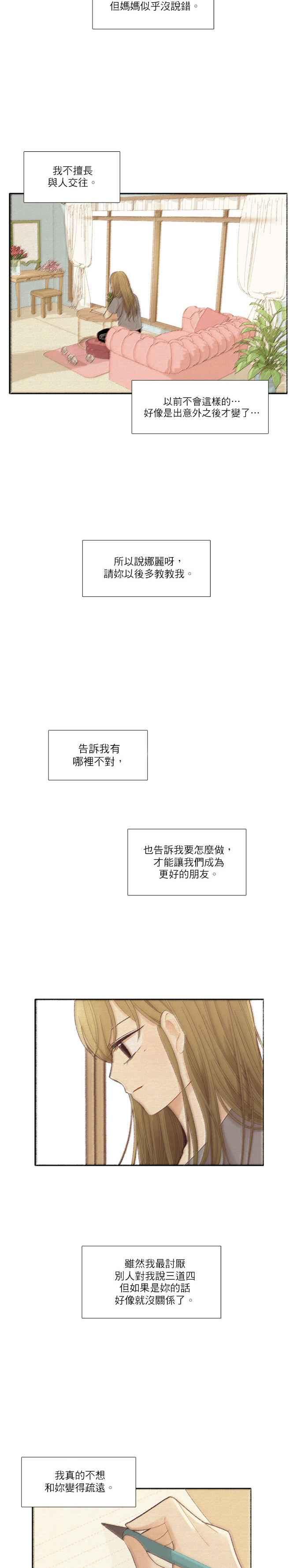 少女的世界 - [第174話] 陳舊的信紙 - 1