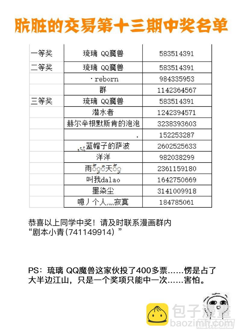 逗你玩（含10月中奖名单）-第155话