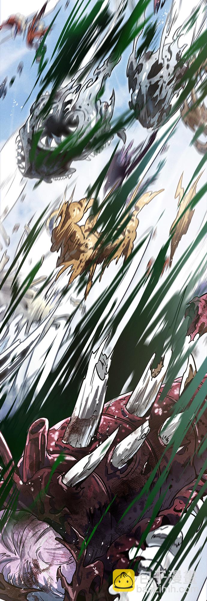神之塔 - [第3季] 第222話 - 族長的戰鬥 特洛伊莫萊伊VS古斯特昂 7(1/4) - 1