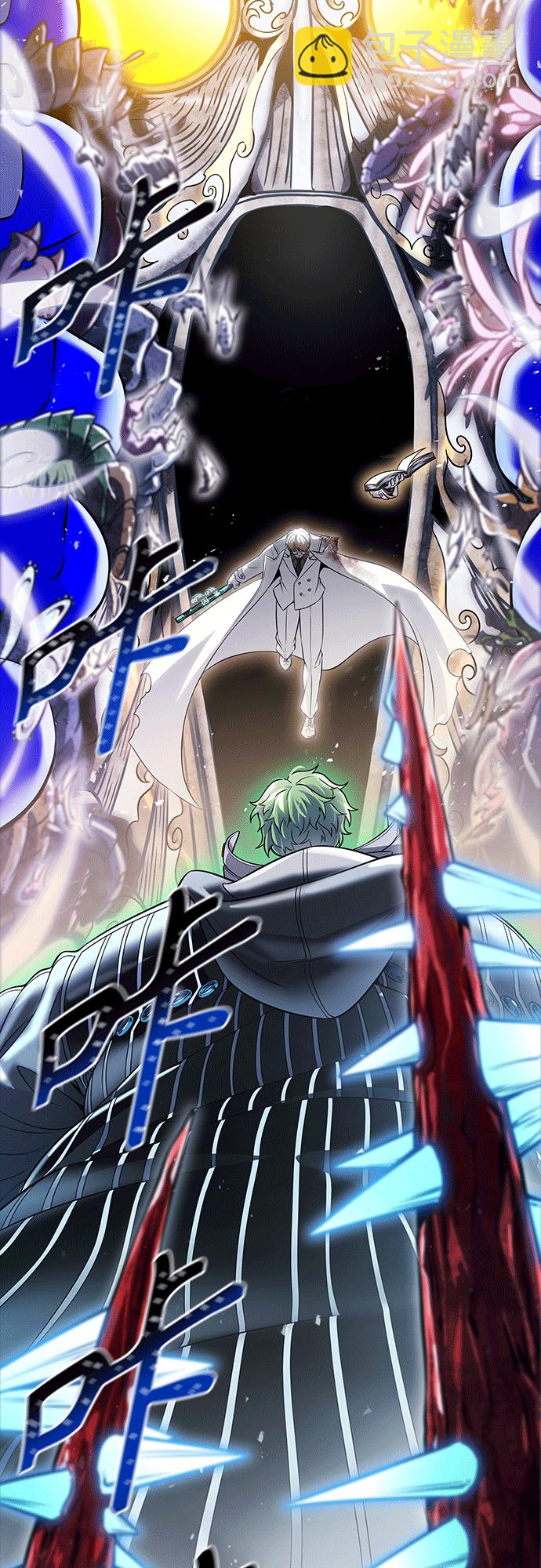 神之塔 - [第3季] 第222話 - 族長的戰鬥 特洛伊莫萊伊VS古斯特昂 7(1/4) - 8