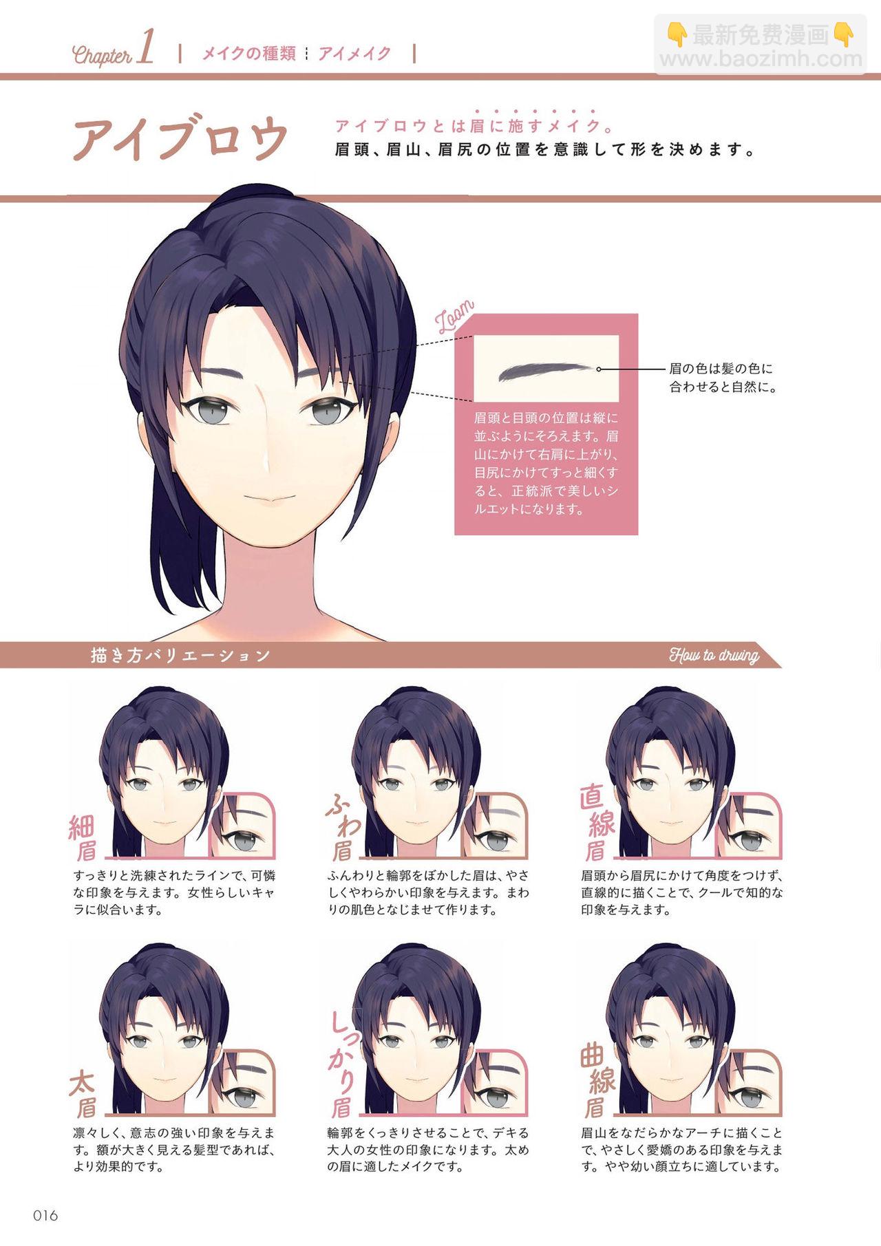 [sogawa]Super drawable series Techniques for drawing female characters with makeup  - 1話(1/4) - 2
