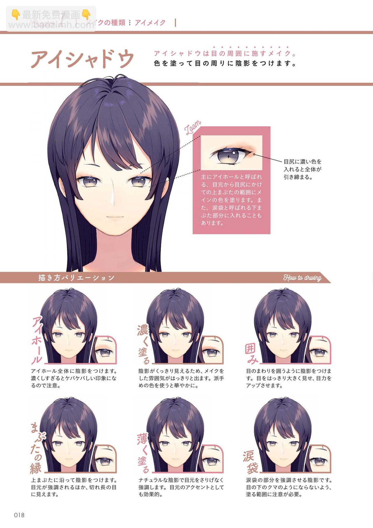 [sogawa]Super drawable series Techniques for drawing female characters with makeup  - 1話(1/4) - 4