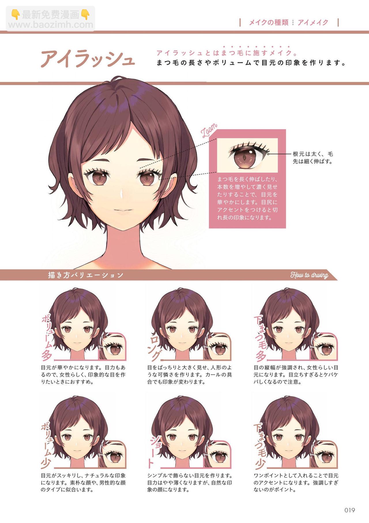 [sogawa]Super drawable series Techniques for drawing female characters with makeup  - 1話(1/4) - 5