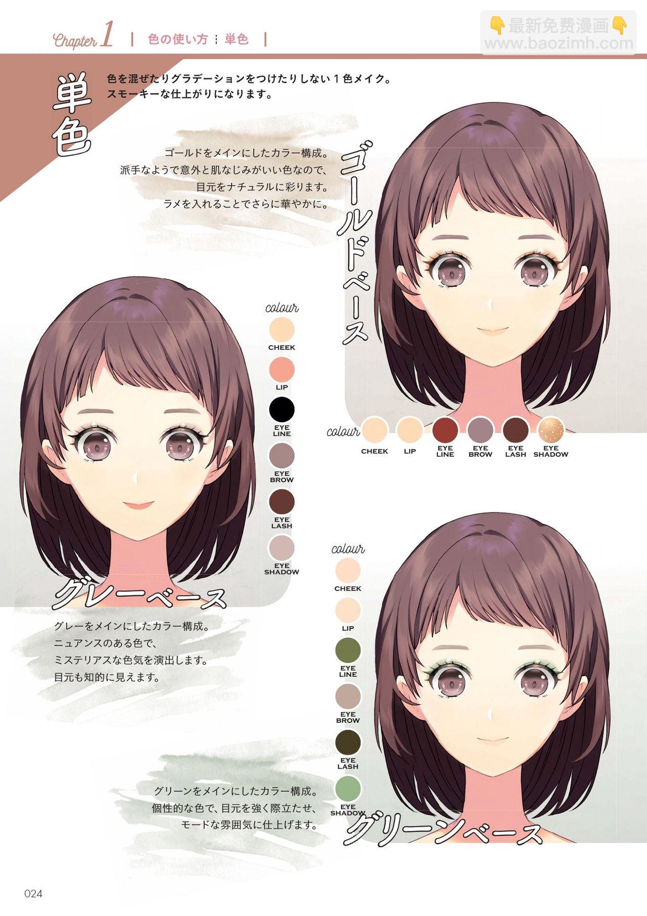 [sogawa]Super drawable series Techniques for drawing female characters with makeup  - 1話(1/4) - 2