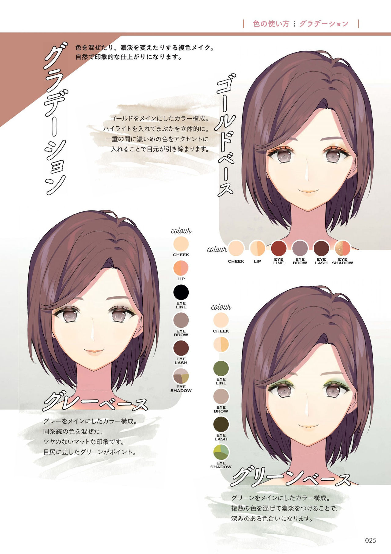 [sogawa]Super drawable series Techniques for drawing female characters with makeup  - 1話(1/4) - 3
