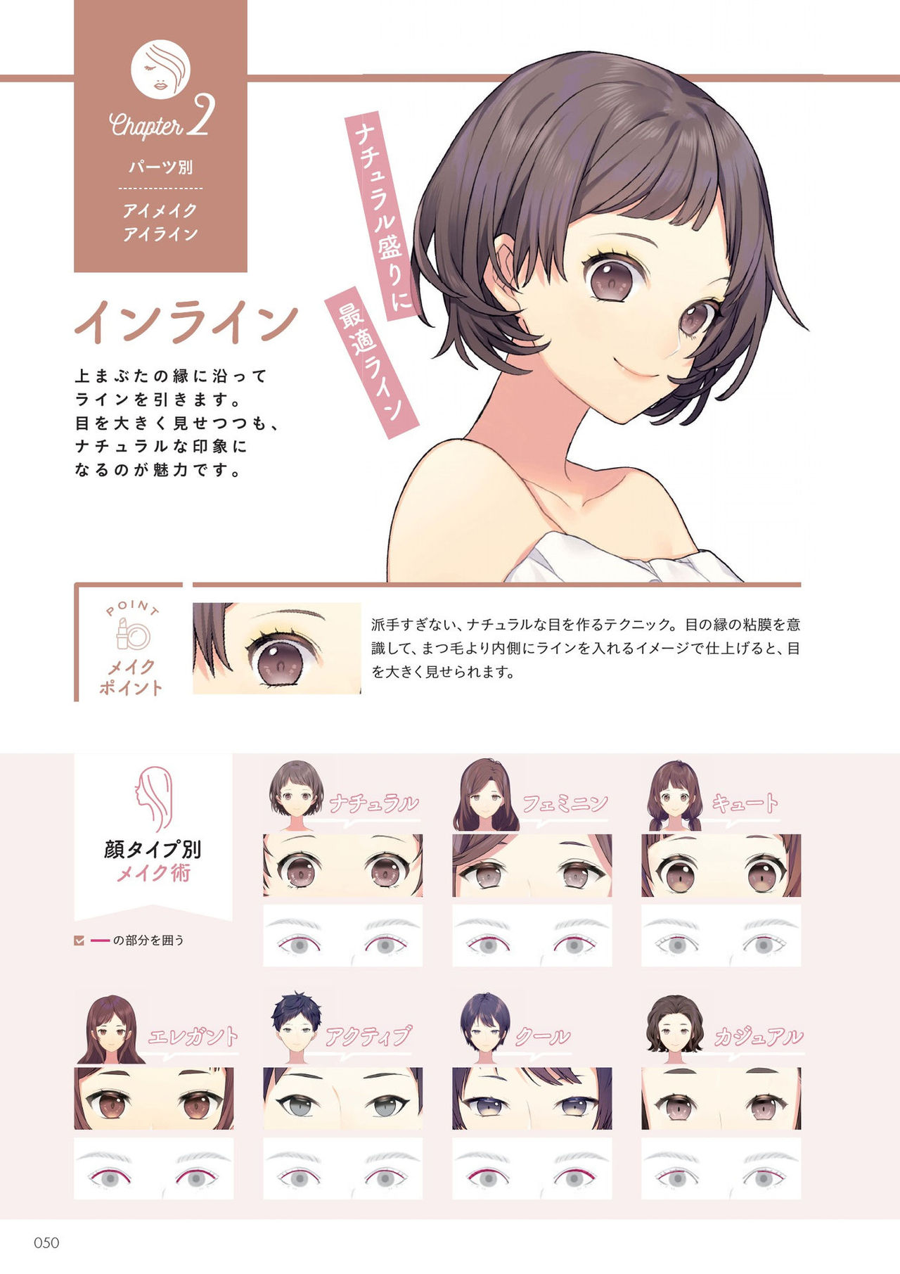 [sogawa]Super drawable series Techniques for drawing female characters with makeup  - 1话(2/4) - 6