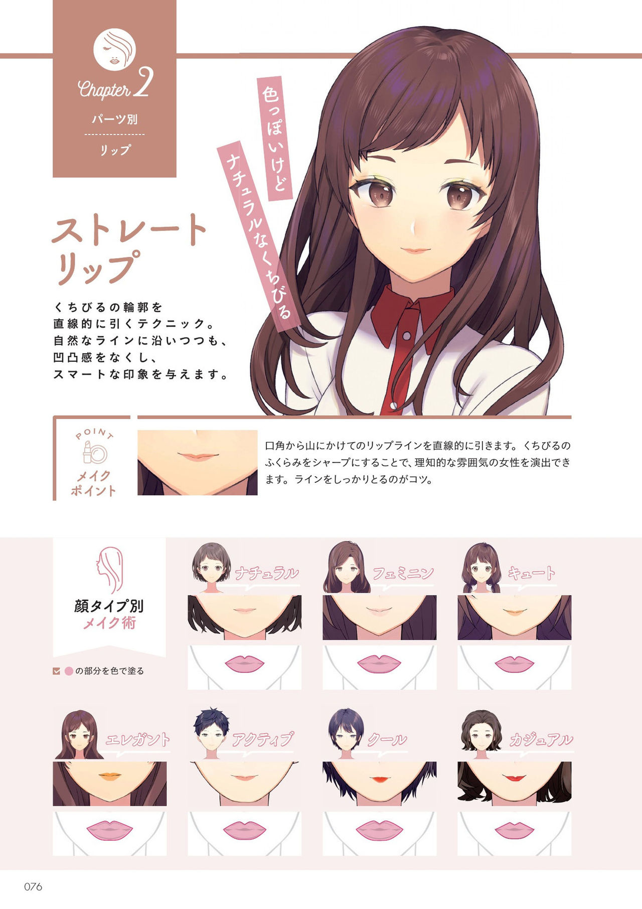 [sogawa]Super drawable series Techniques for drawing female characters with makeup  - 1话(2/4) - 8