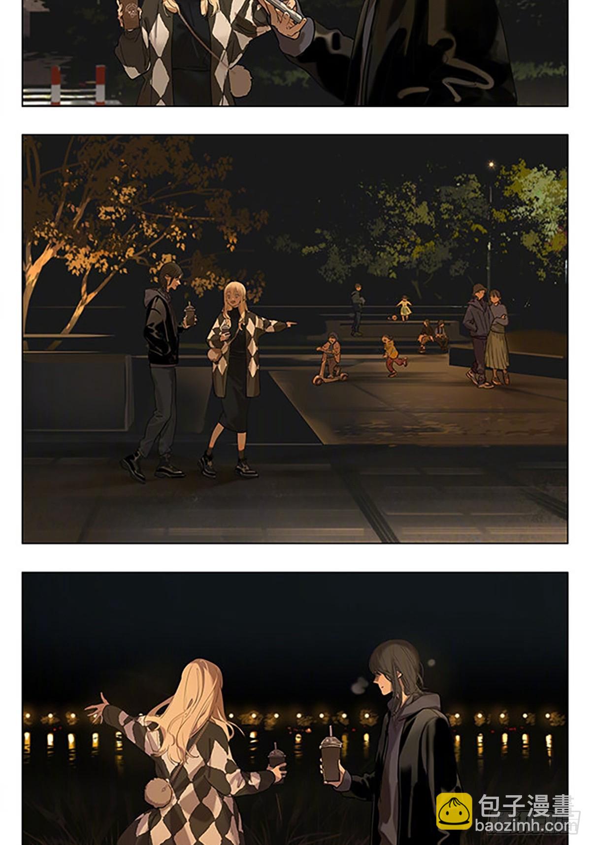 热乎乎的奶茶和江边的风-第193话