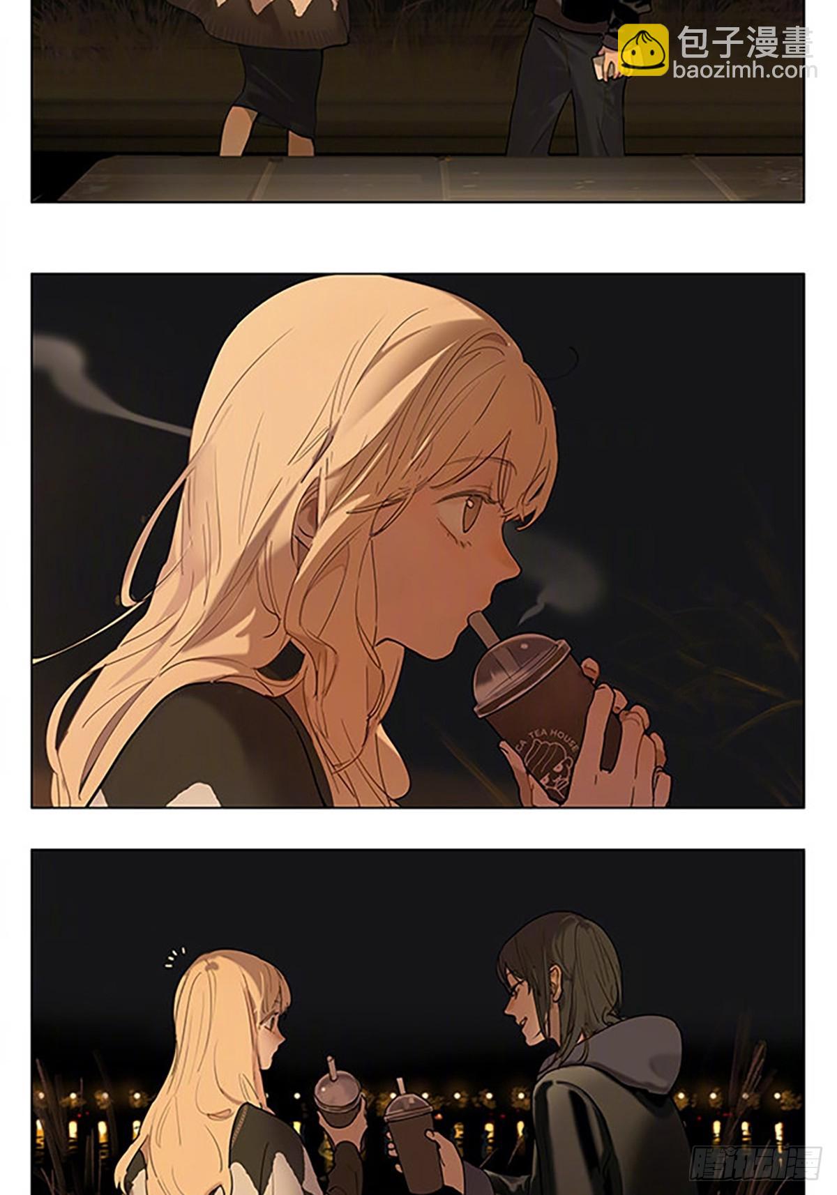 热乎乎的奶茶和江边的风-第193话