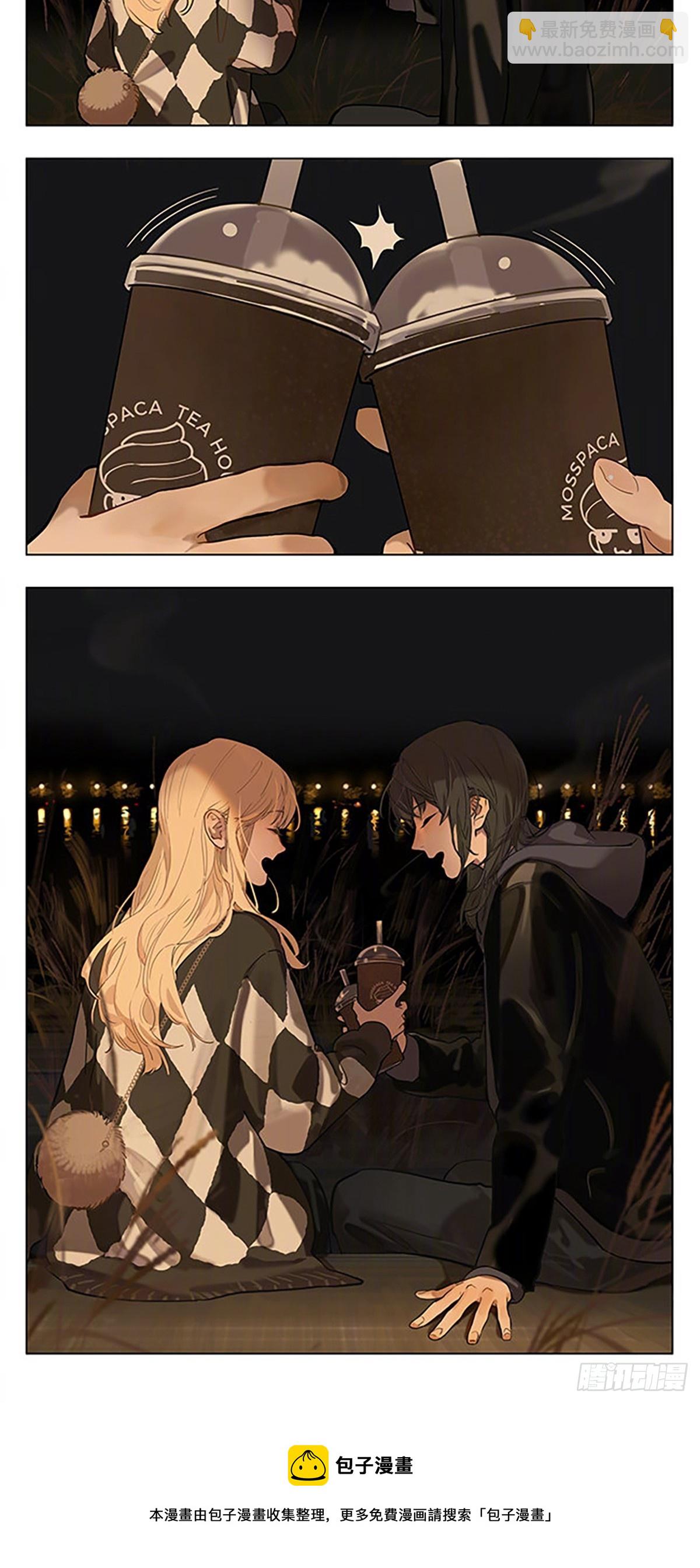 热乎乎的奶茶和江边的风-第193话