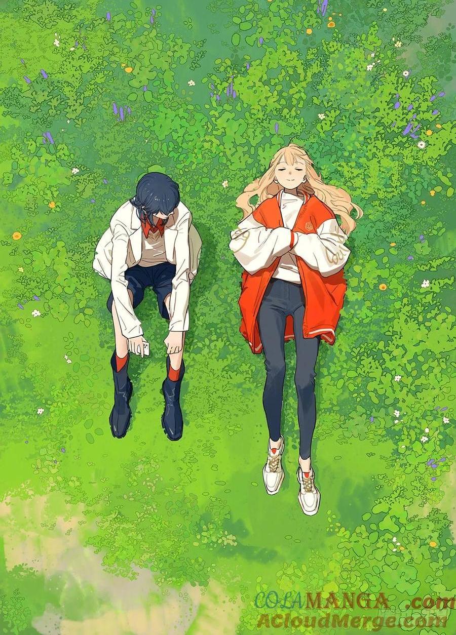 春天，躺在草地上晒太阳-第209话