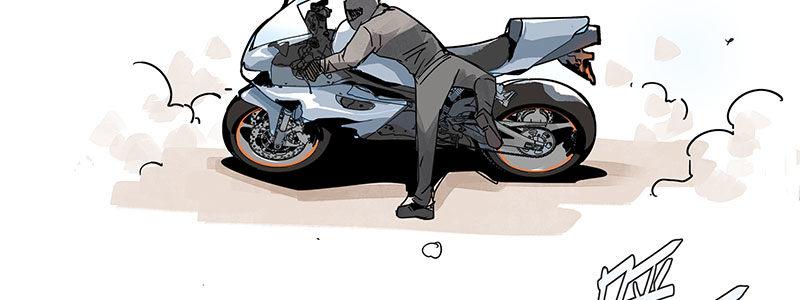 速度线（条漫版） - 05-他的枪瞄准了她(1/2) - 3