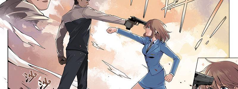 速度线（条漫版） - 05-他的枪瞄准了她(2/2) - 1