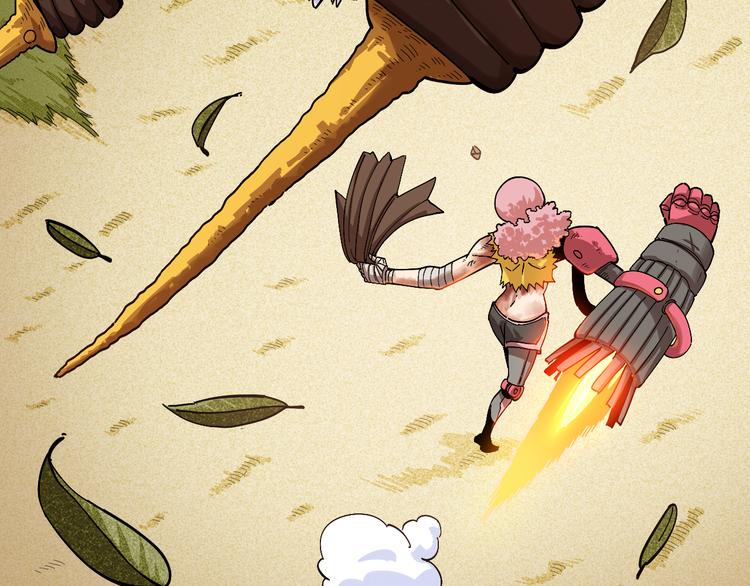 桃與末世之書 - 第57話 落風！吹雨！(2/2) - 4