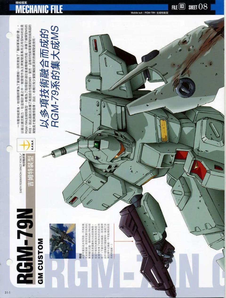 The Official Gundam Fact File - 机体篇上(6/13) - 5