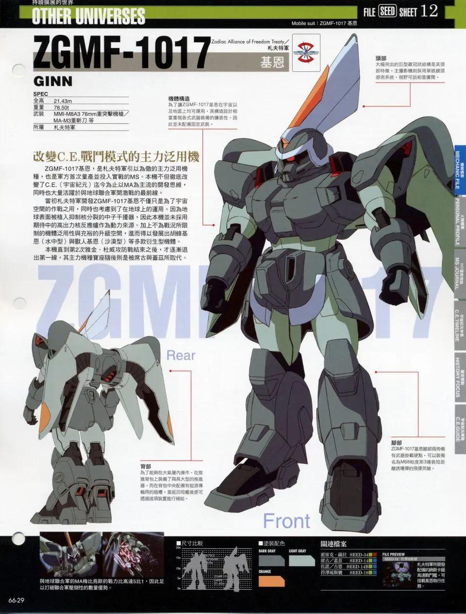 The Official Gundam Fact File - 机体篇上(13/13) - 6