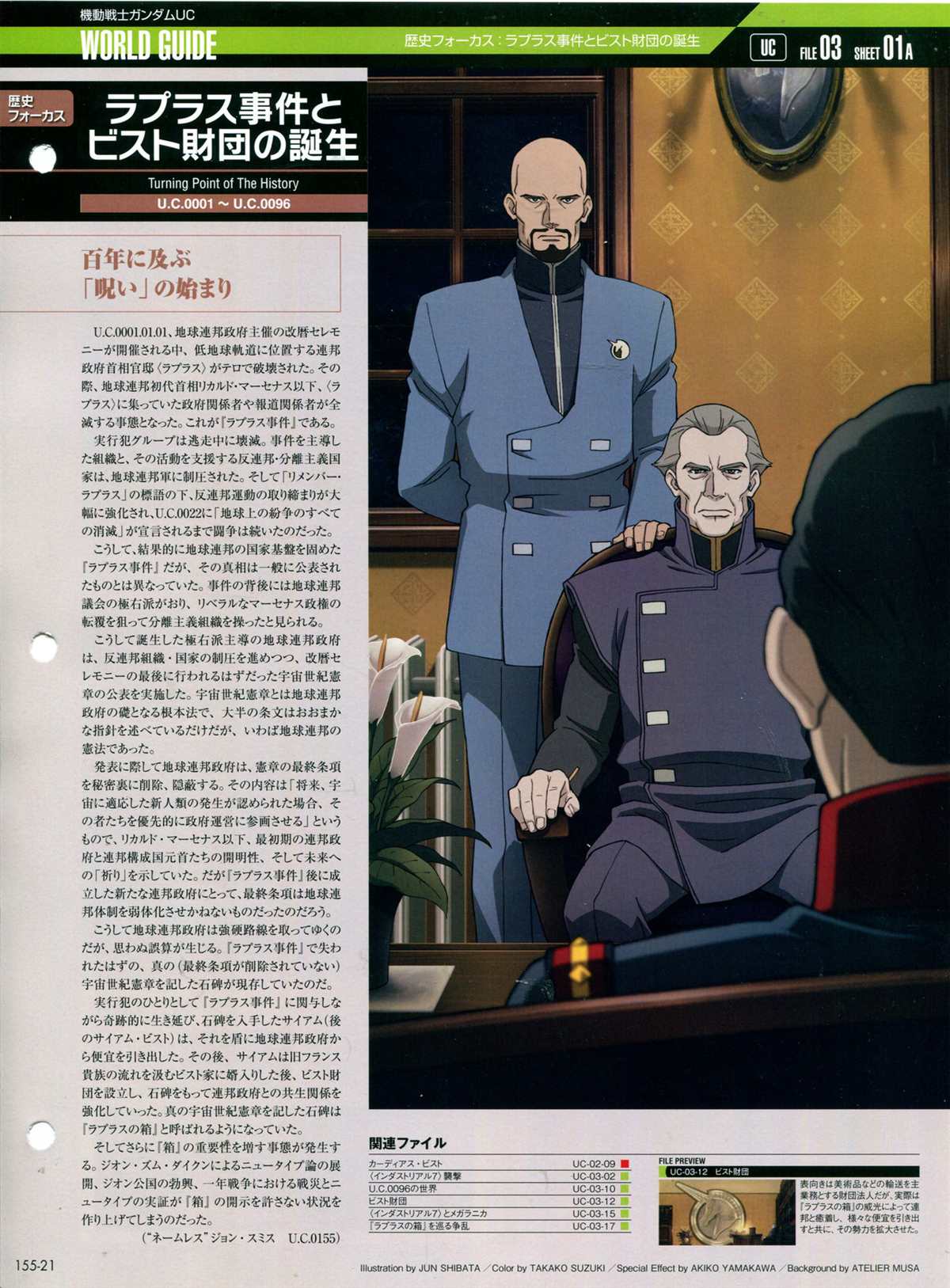 The Official Gundam Perfect File  - 第155話 - 1