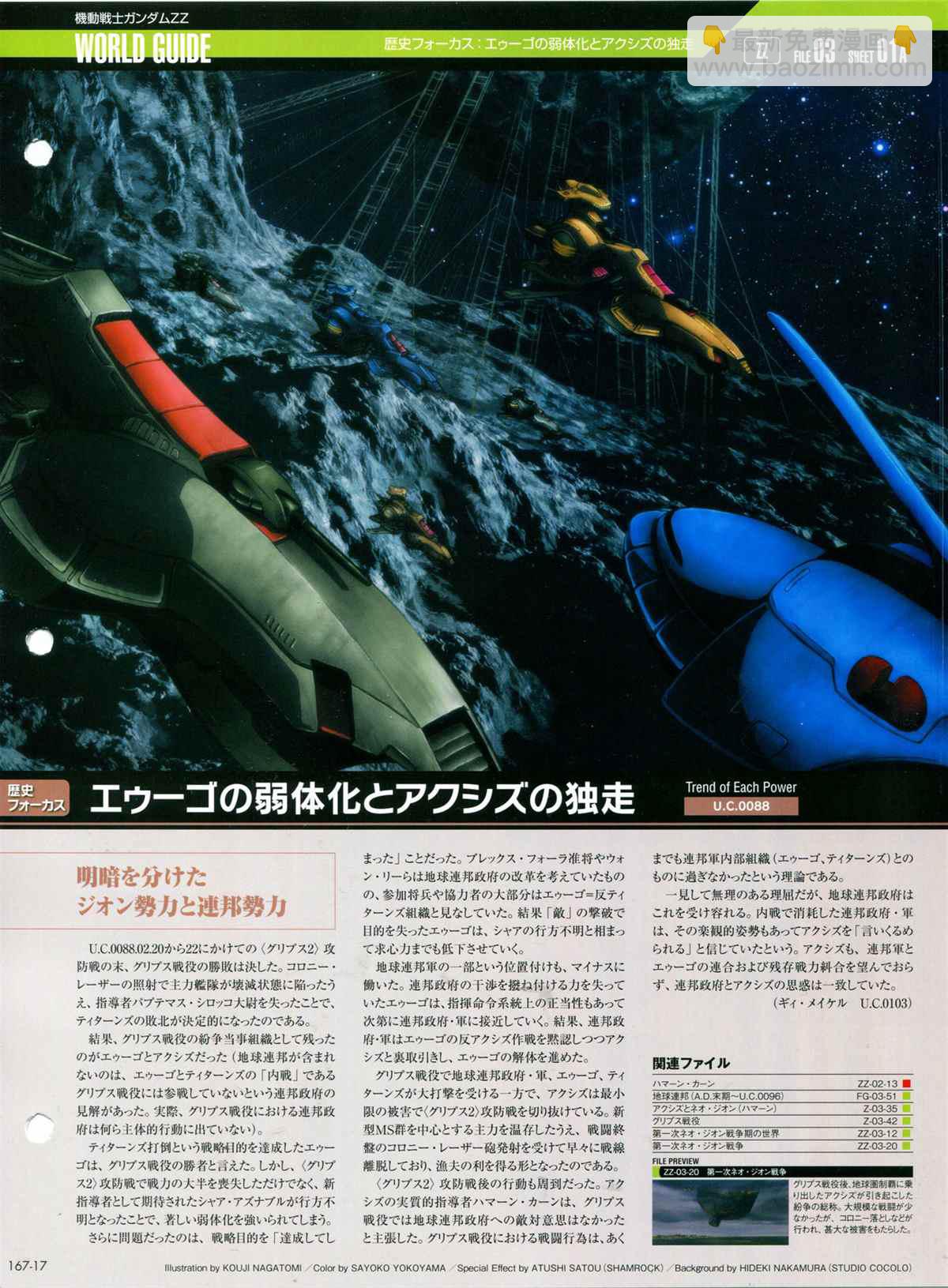 The Official Gundam Perfect File  - 第167話 - 1