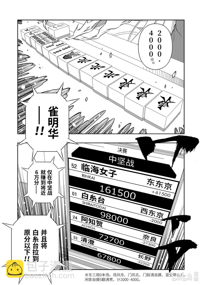 天才麻將少女 - 第251局 送風 - 1