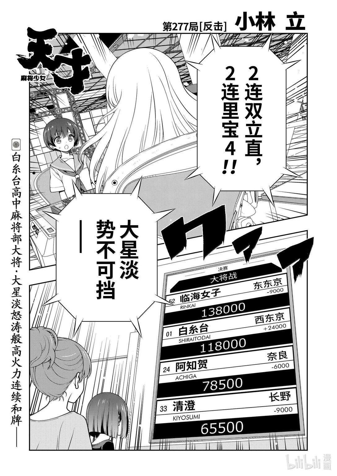 天才麻將少女 - 第277局 - 1