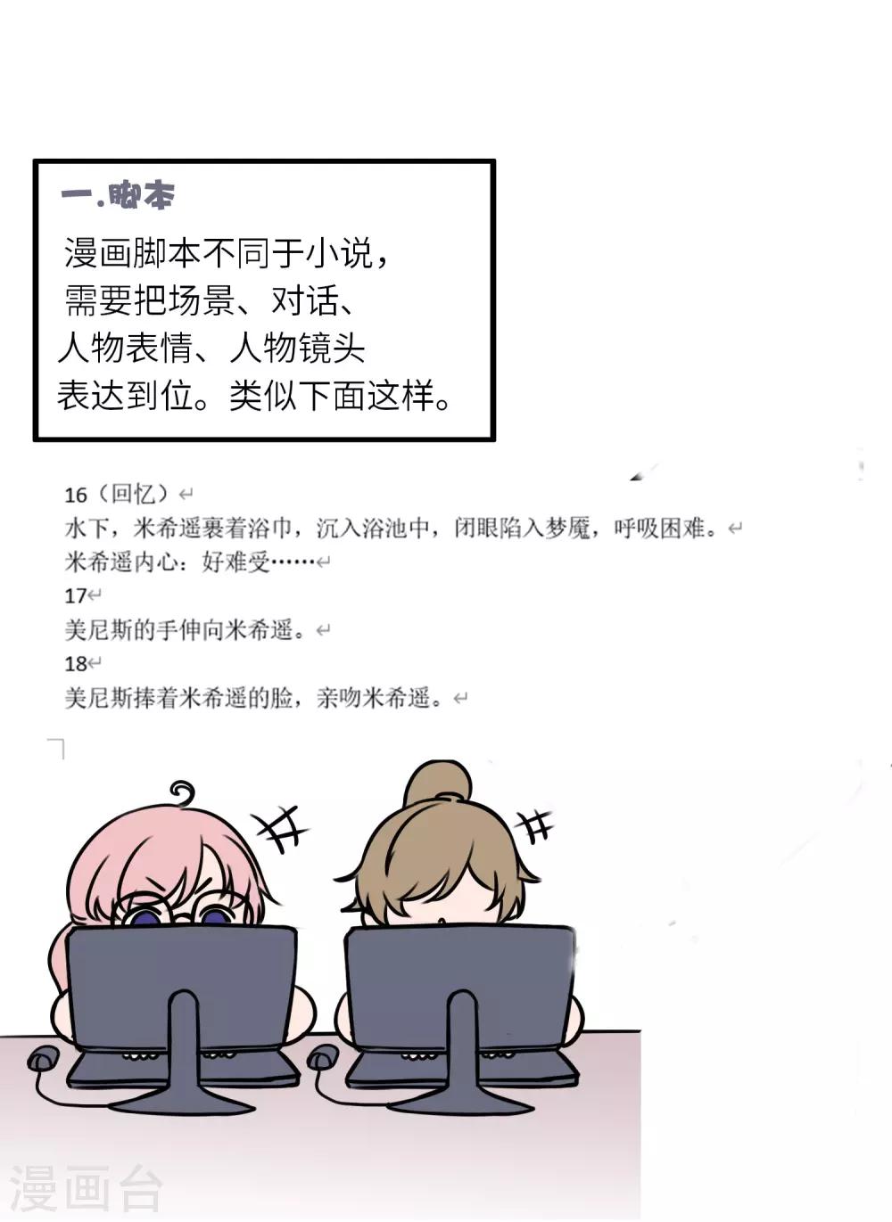 王的第一宠后 - 王的茶话会19 带你了解漫画制作 - 2