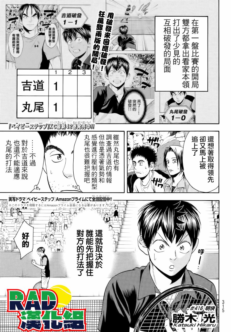 網球優等生 - 第416話 - 1