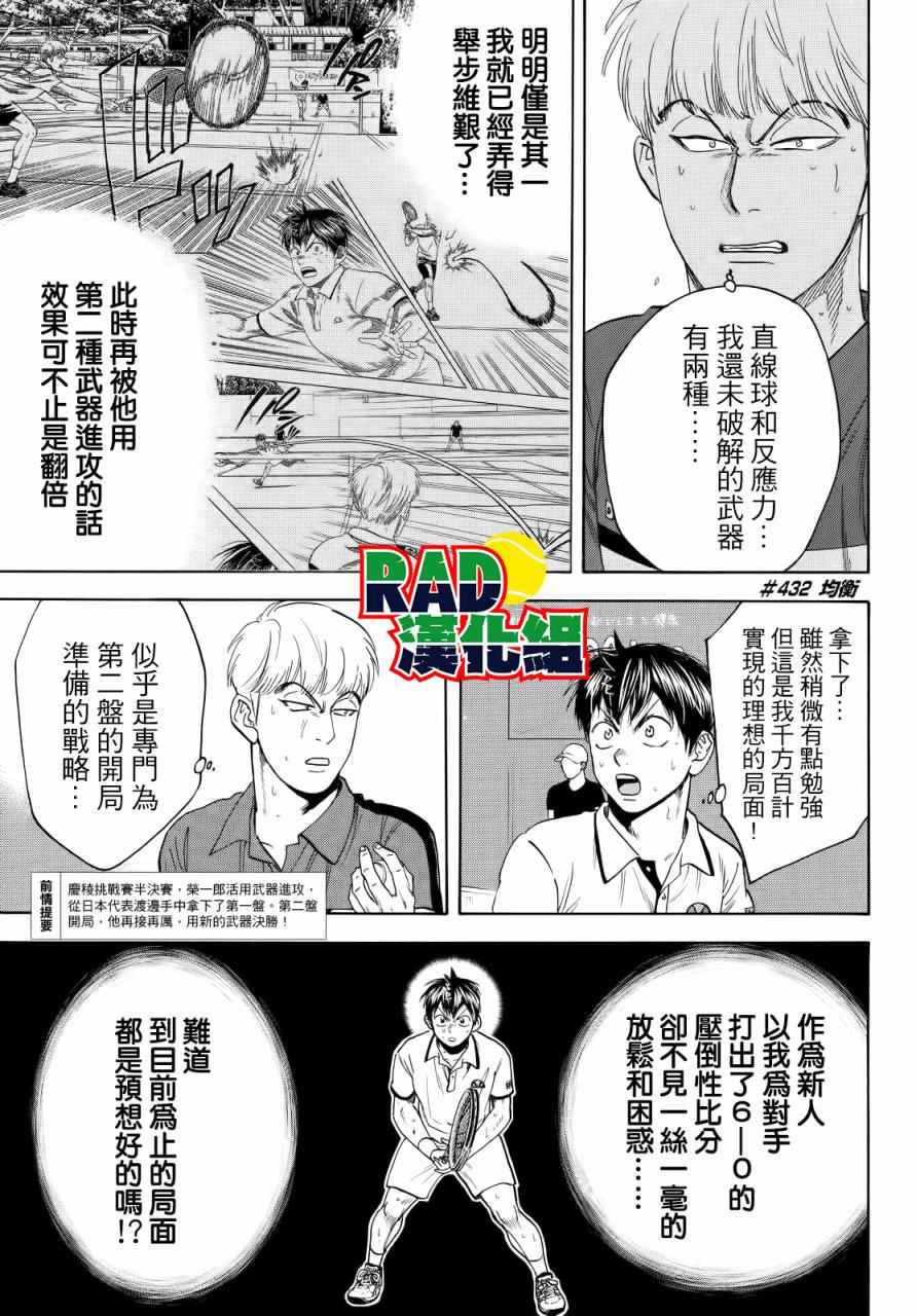 網球優等生 - 第432話 - 1