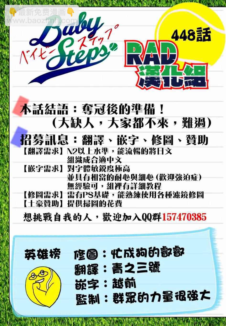 網球優等生 - 第448話 - 1