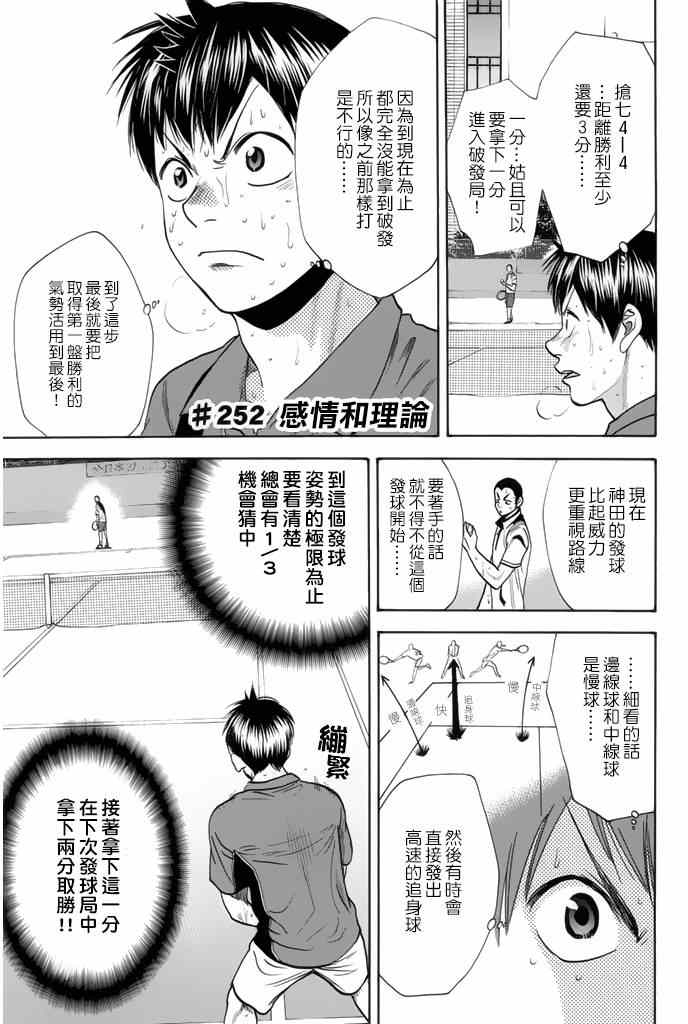 網球優等生 - 第252話 - 1