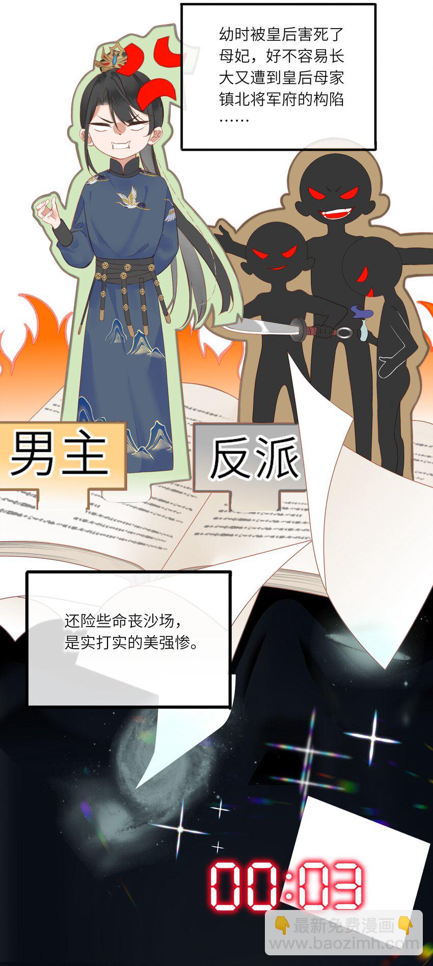 001 关于我刚穿越就【杀】了男主(1/2)-第1话