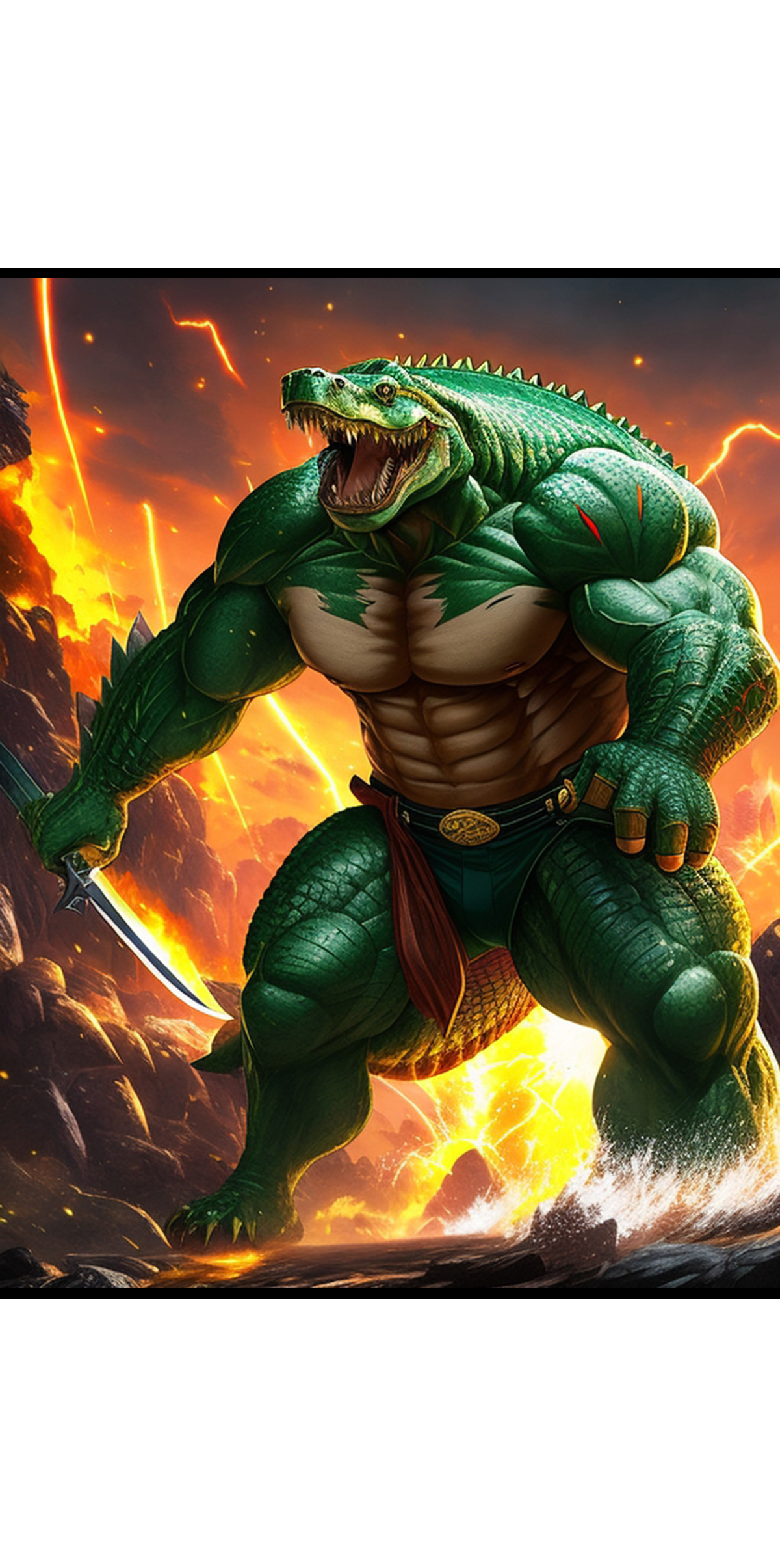 第34话 解决这些远古巨鳄-第35话