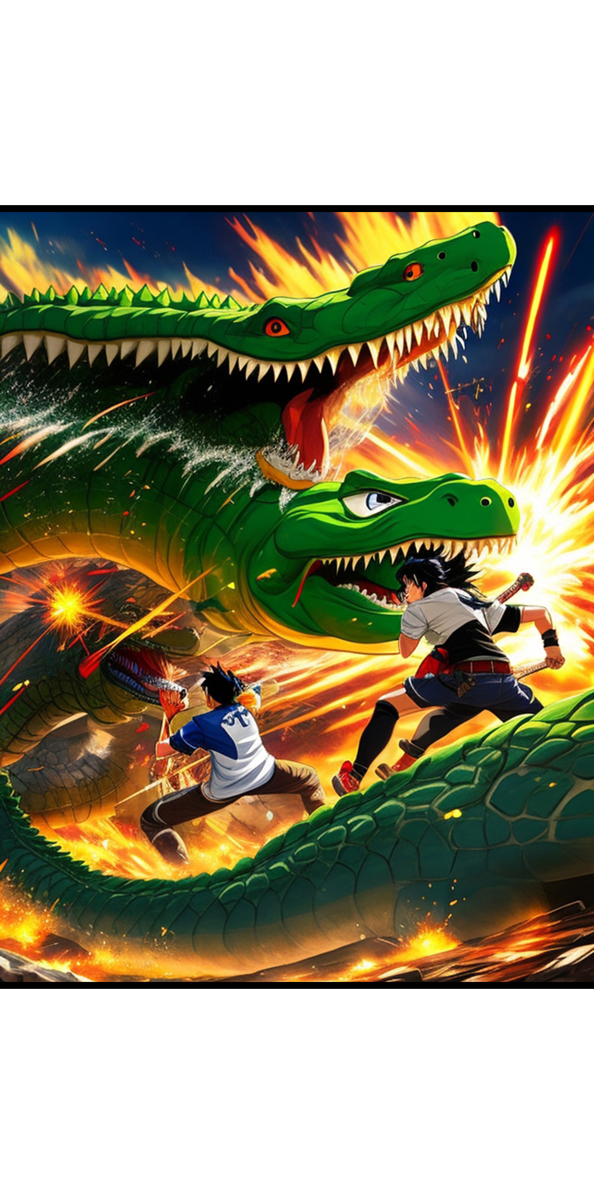 第34话 解决这些远古巨鳄-第35话