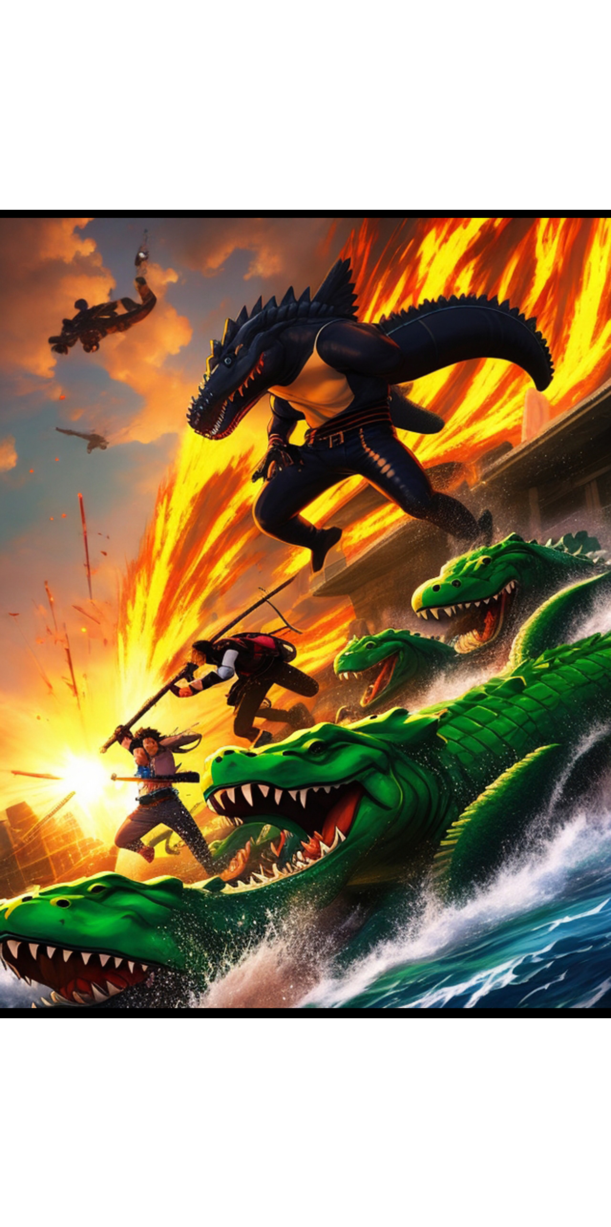 第34话 解决这些远古巨鳄-第35话