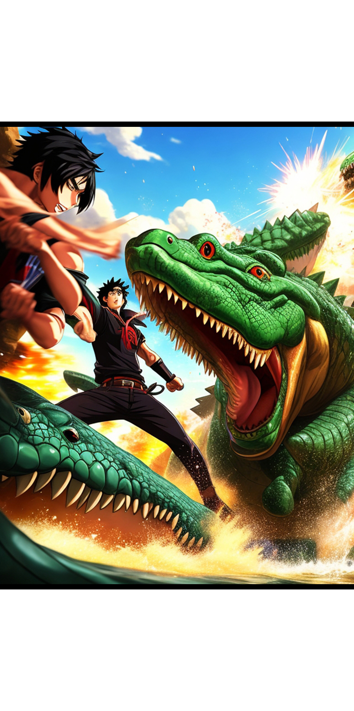 第34话 解决这些远古巨鳄-第35话