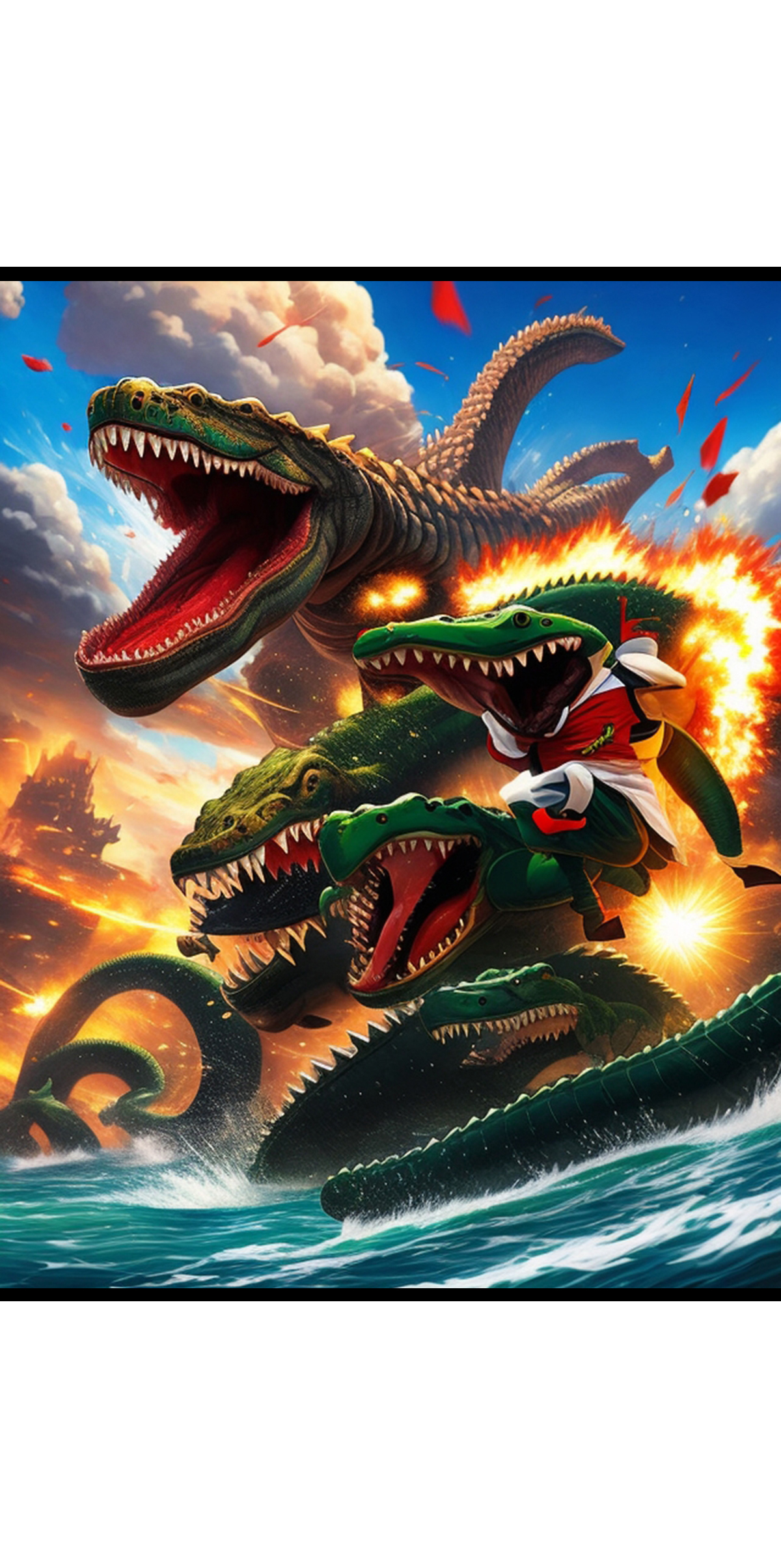 第34话 解决这些远古巨鳄-第35话