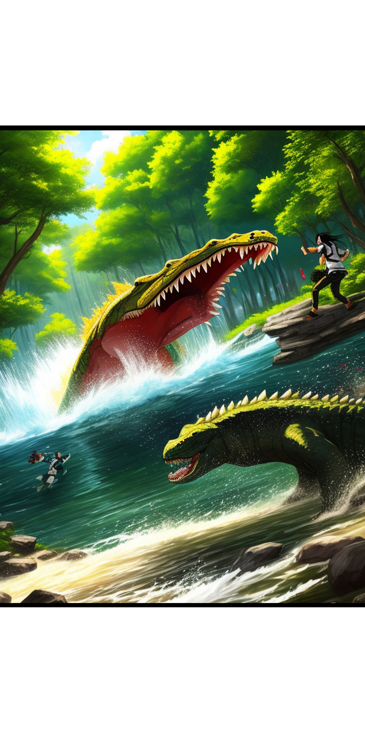 第34话 解决这些远古巨鳄-第35话