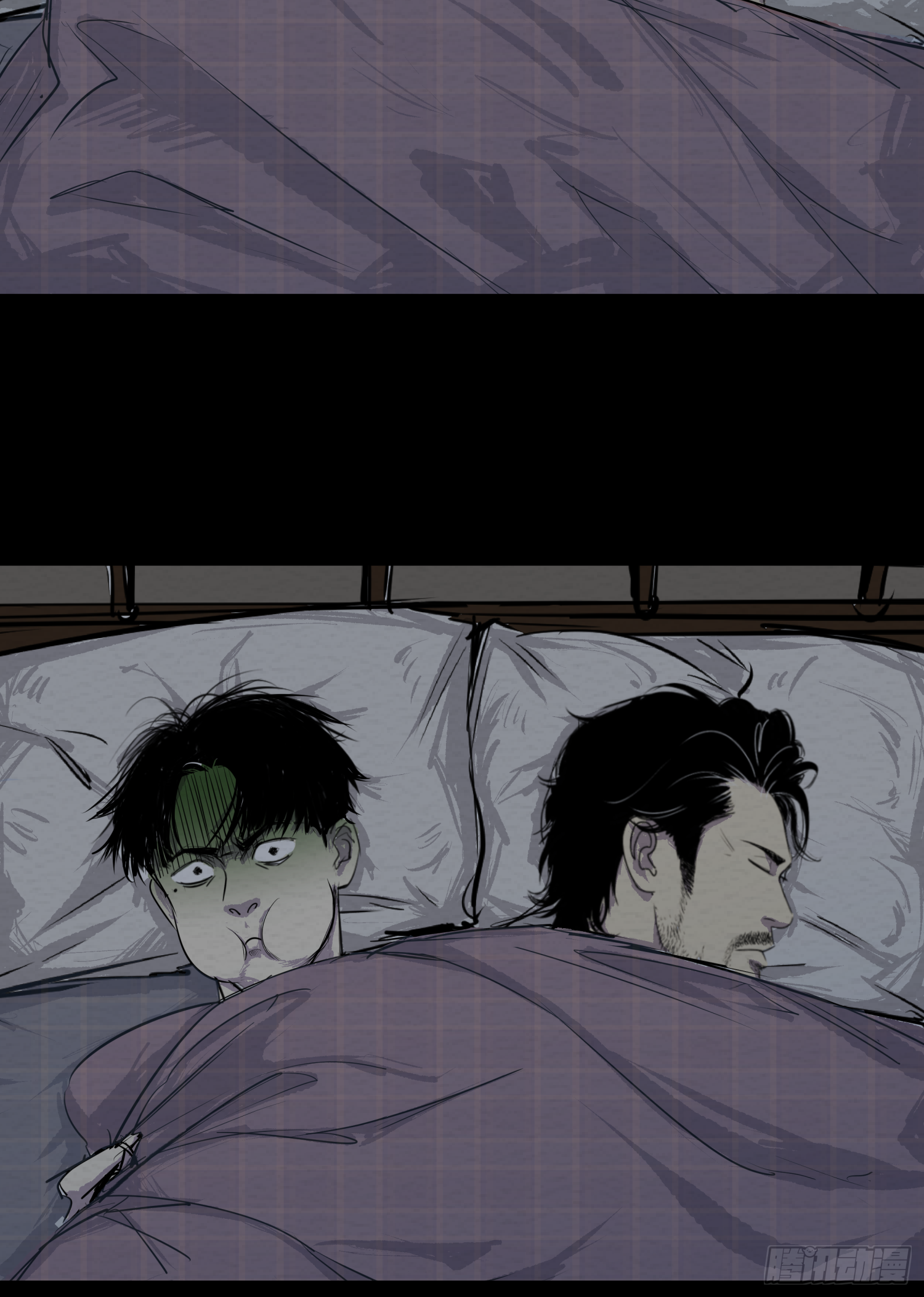 两个男人一张床-第63话