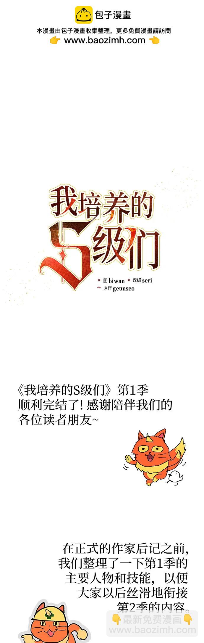 我培養的S級們 - 【免費】 後記1 人物技能/裝備整理(1/3) - 2