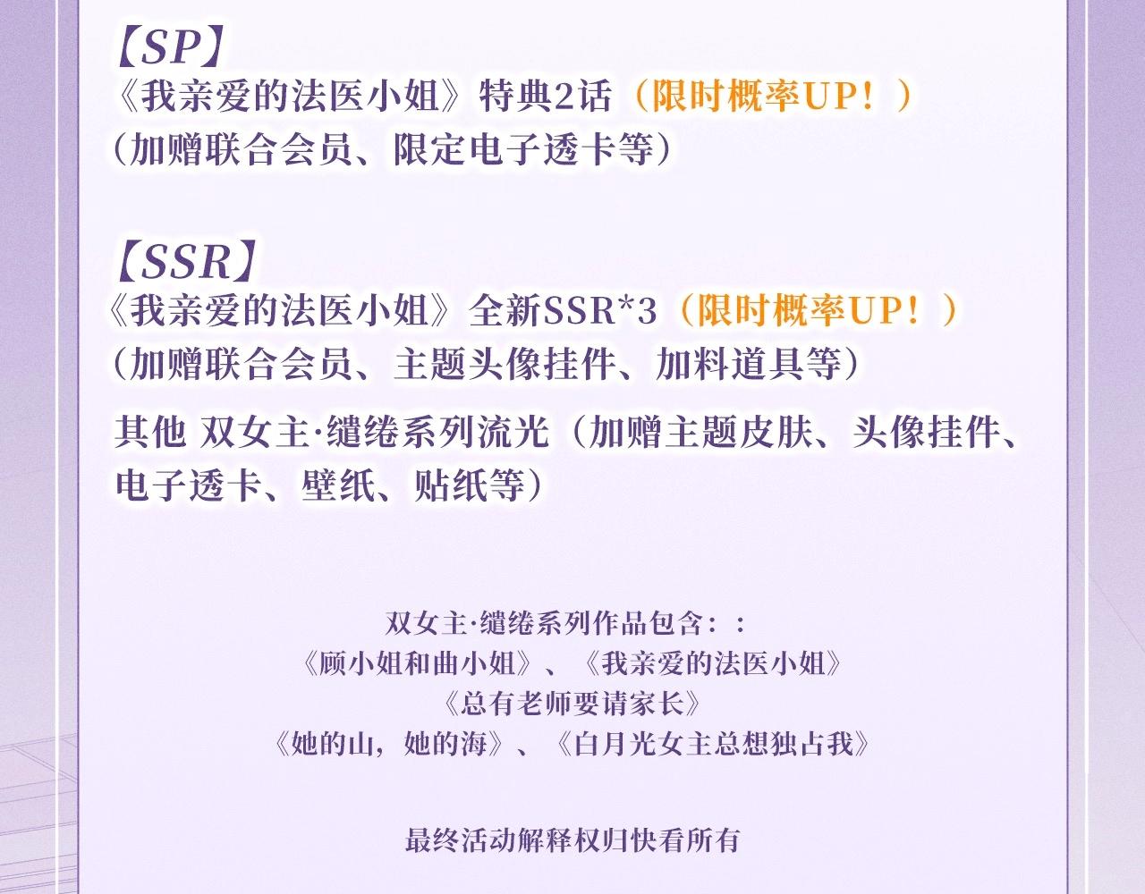 我親愛的法醫小姐 - 特典公開：6月20日 你是我最想要的生日禮物 - 2