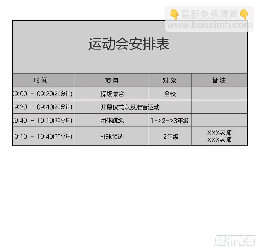 46.运动会当天(1/2)-第47话