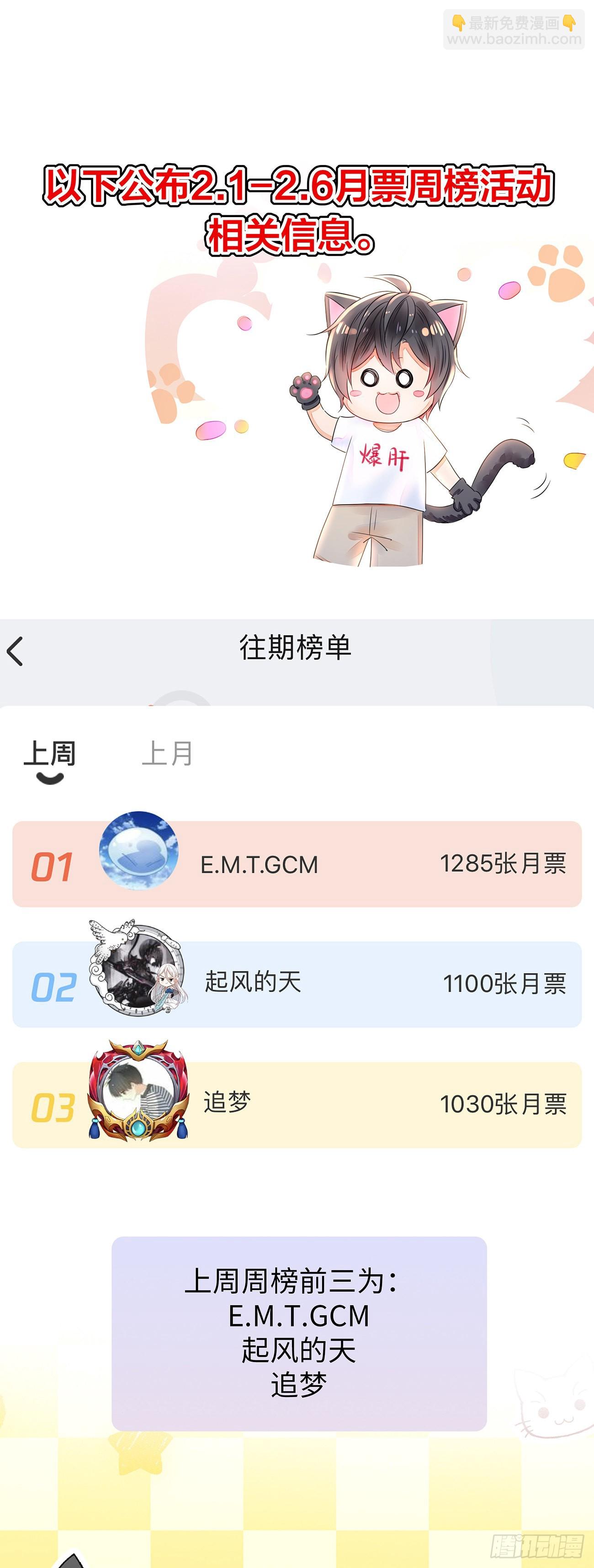 我在地府開後宮 - 延更及月票活動通知 - 2