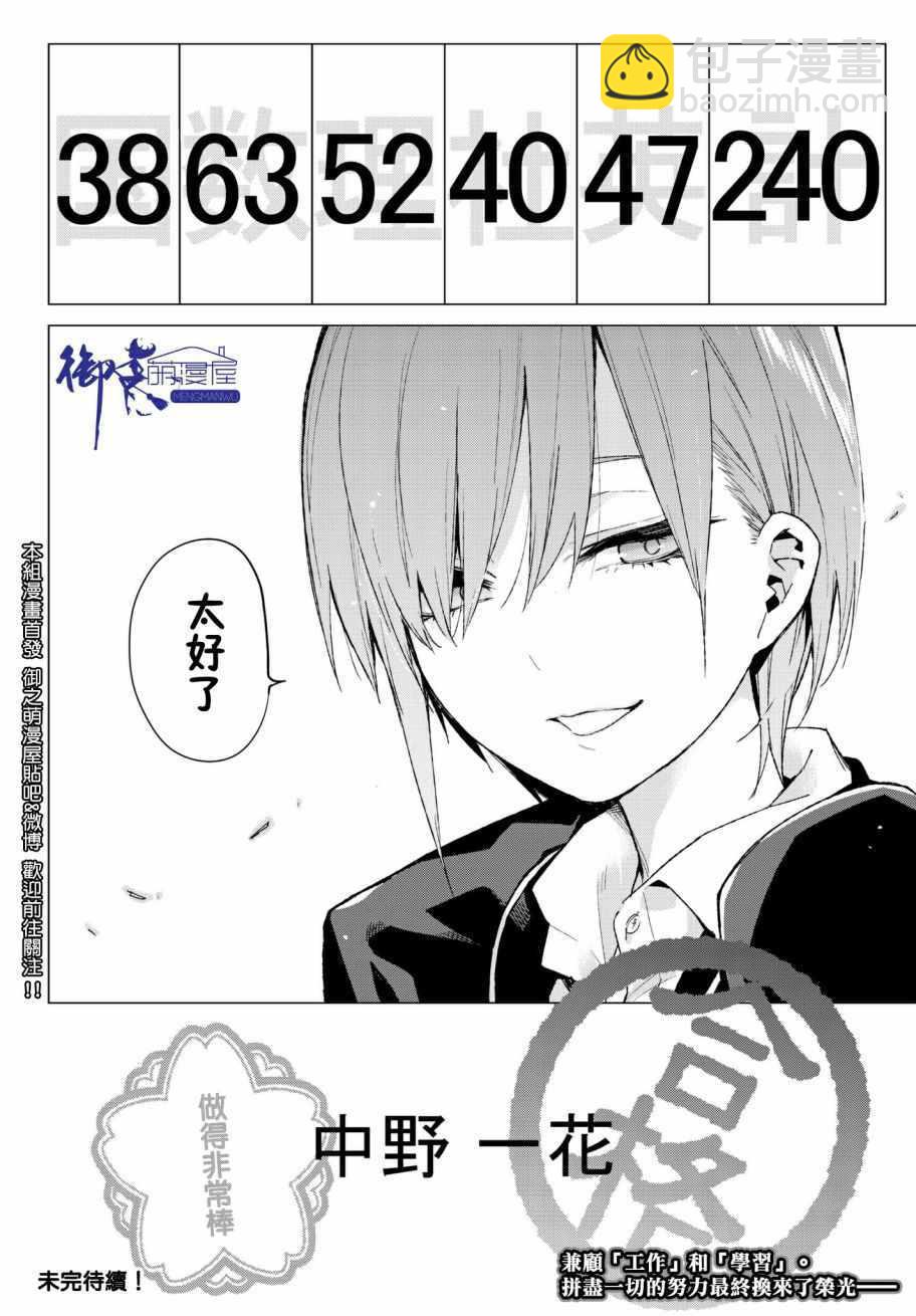 五等分的花嫁 - 第58話 最後的考試之一花的情況 - 5