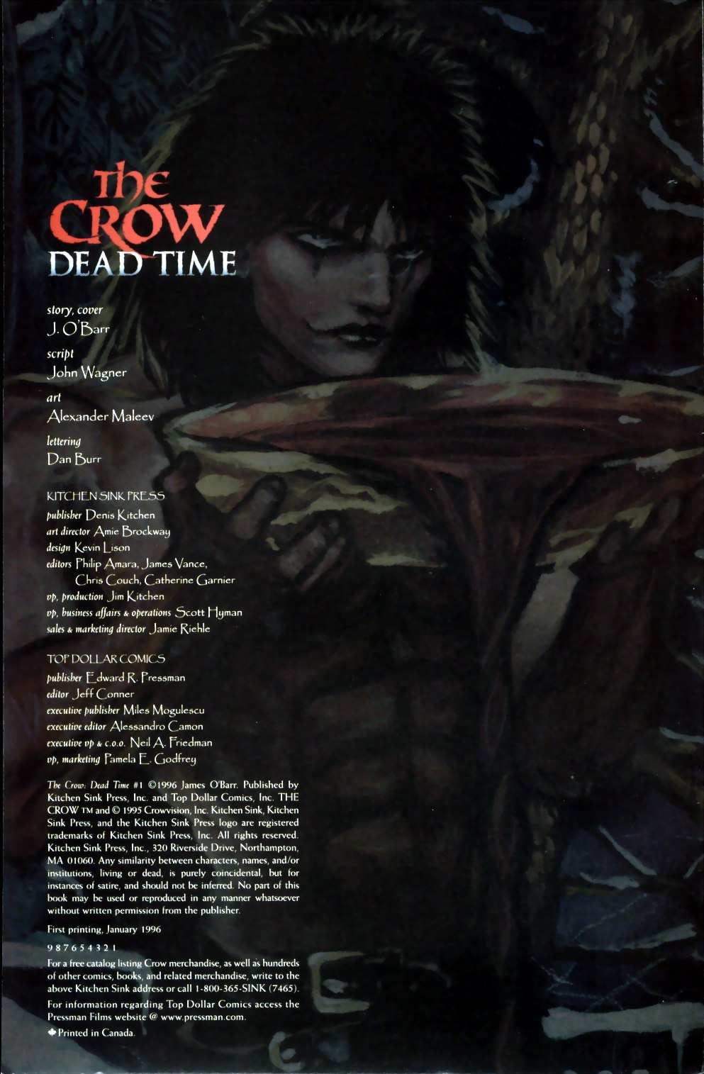 乌鸦：死亡时刻/THE CROW : Dead Time - 第01卷 - 2