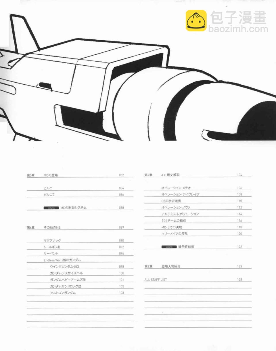 新機動戰記高達W百科全書 - 1卷(1/3) - 6